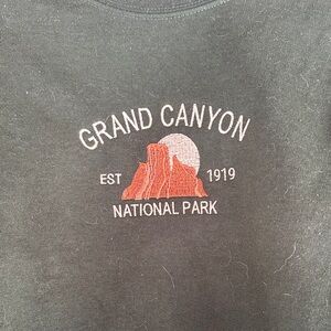 Grand Canyon National Park Kids Black Graphic Tee